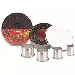 Nerezové vykrajovátka - hladký okraj