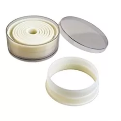 Nylonové vykrajovátka kulaté sety – 9 ks