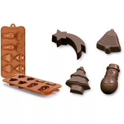 Forma na čokoládu Vianoce