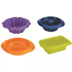Sada mini silikónových foriem – 4 ks