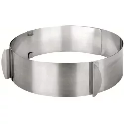 Nastaviteľná forma na tortu kruhová 16-30 cm