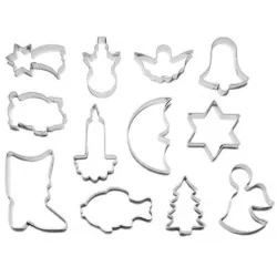 Vykrajačky vianočný set 12 ks