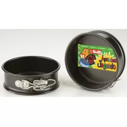 Čierna forma na tortu 12 cm