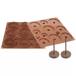 Silikónová forma na čokoládu – 3D kraslice