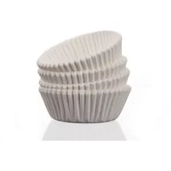 Cukrárenské košíčky 100 ks, biele