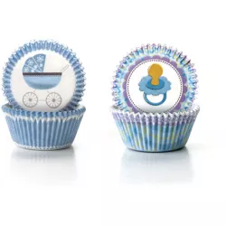 Papierové košíčky na muffiny Baby