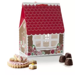 Krabička na cukrovinky domček 4 ks