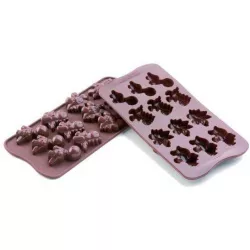 Silikónová forma na čokoládu – dinosaurov