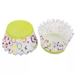 Papierová forma na pečenie - mini, potlač párty