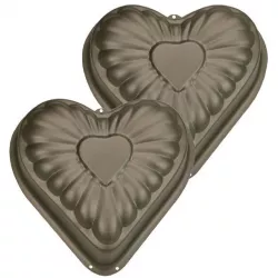 pečiaca forma tvaru malého srdca