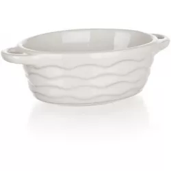 Keramická zapekacia misa – ovál 15 × 9 cm