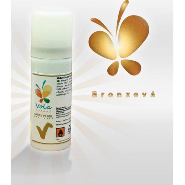 Farba v spreji 50 ml – bronzová