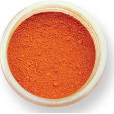 Prachová farba matná – oranžová EKO balenie 2 g