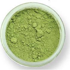 Prachová farba matná – olivovo zelená EKO balenie 2 g