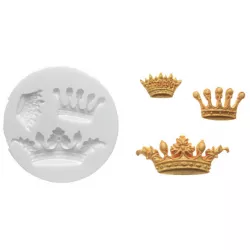 Silikónová formička kráľovskej koruny 58x24 mm