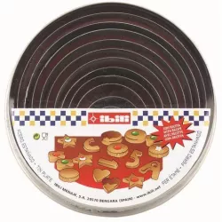 Kovové vykrajovátka - hladké kolieska