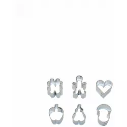 Sada mini vykrajovatiek