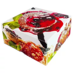 Krabica na zákusky Como 20x10