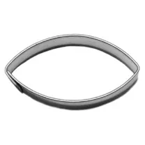 Vykrajovač ovál 4,6 cm x 2,2 cm