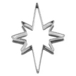 Vykrajovátko hviezda 8 cípov 38×50 mm