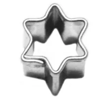 Mini hviezdička vykrajovač 15x18 mm