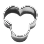 Vykrajovátko trojlístok 14x14 mm