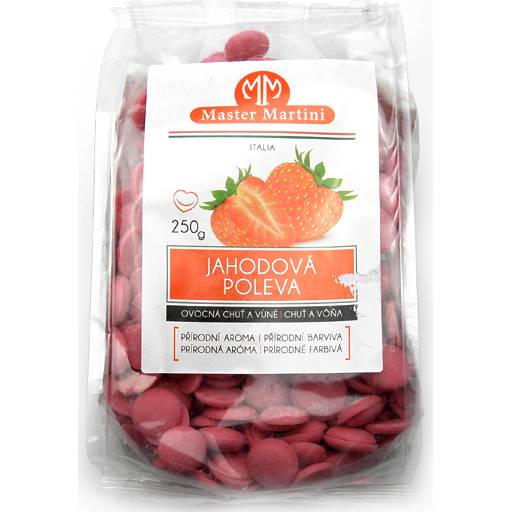 Jahodová poleva 250 g