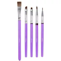 Sada štetcov na zdobenie tort 5 ks