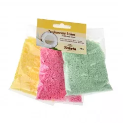 Trojfarebný kokos 90 g