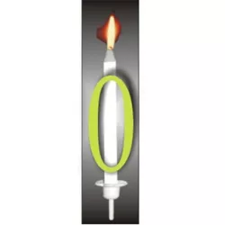 Dortová sviečka reflexné číslo 0