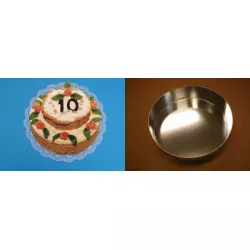 Dortová forma kruh priemer 24×7,5 cm