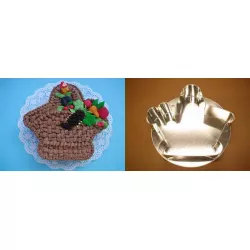 Cukrárska forma na koláče, veľká, 34 x 7,5 cm