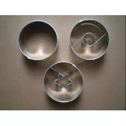 Vykrajačítka trojica kolieska malá