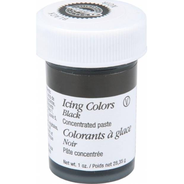 Gélová farba čierna 0282 28g