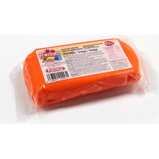 Poťahovacia hmota 250 g – oranžová