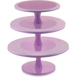 Fialový stojan na torty alebo cake pops 24 cm, 30 cm, 35 cm