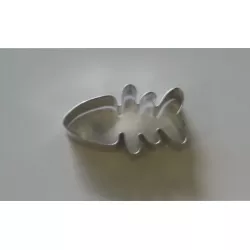 Vykrajovátko kostra ryby 4x6,5cm - Jakub Felcman