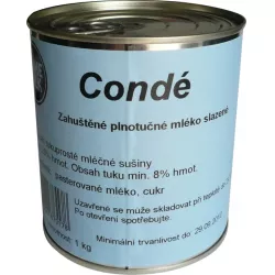 Kondenzované sladké mlieko 1 kg