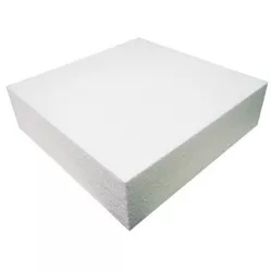 Polystyrénová maketa na tortu štvorcová 25x25x7,5