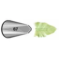 Dekoračná špička LEAF #67 CRD