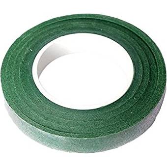 Papierová páska na kvetinové drôty 12 mm 27 m zelená