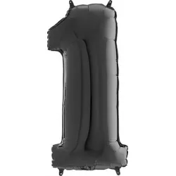 Lievik balón č. 1 čierny 66 cm