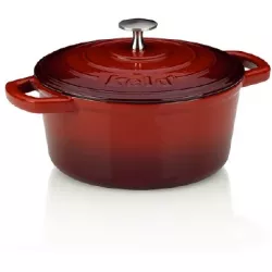 Pekáč CALIDO, liatina, červená O21cm x v10cm 2.5L