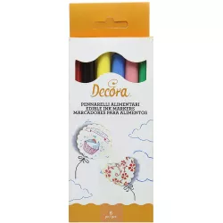 Jedlé fixy 6 ks farebné