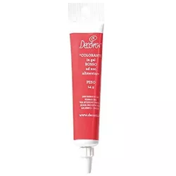 Gélová farba 14 g červená