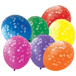 7 ks balónikov s poznámkami