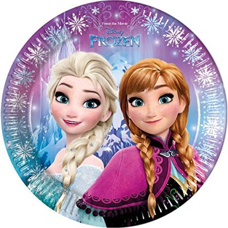 Disney Frozen - párty taniere 23 cm (8 ks)