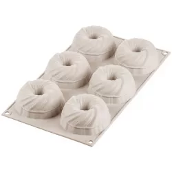 Silikónová forma 3D mini Intreccio, 630 ml