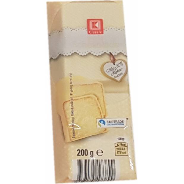 Čokoládová poleva biela čokoláda 200 g