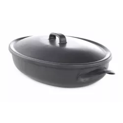 Slepič smaltovaný pekáč BSE Sfinx ŠTIKA, 32 cm (výška 7 cm) - Belis